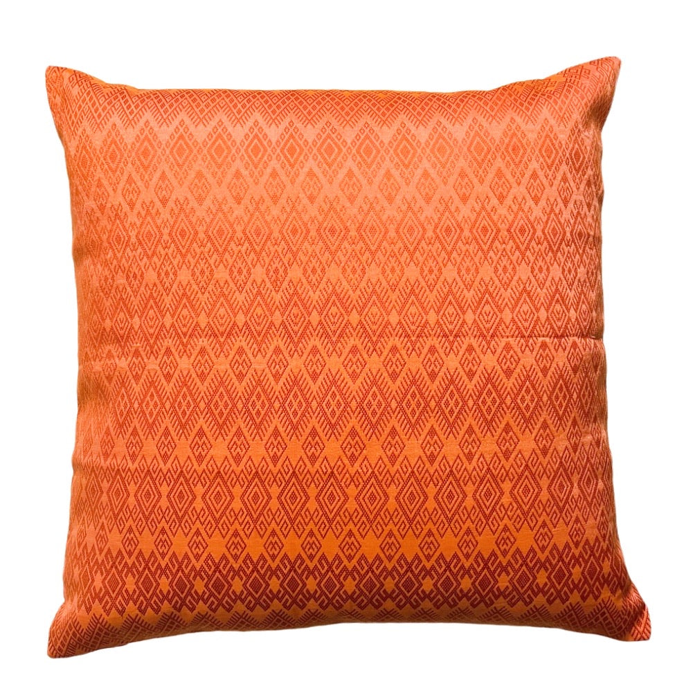 Coussin Kachin orange