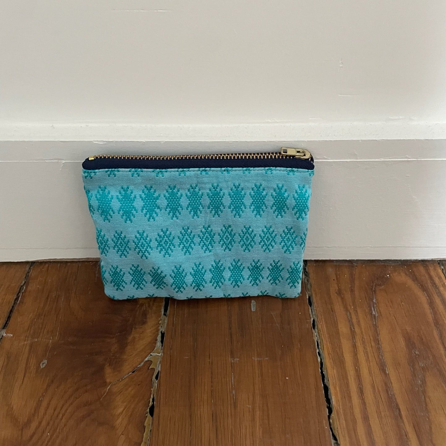 Pochette Kachin turquoise