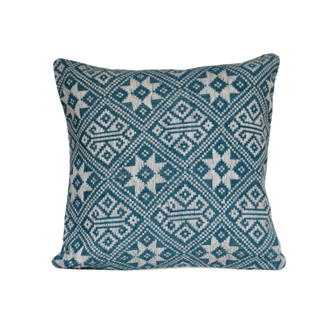 Coussin Dokmai bleu