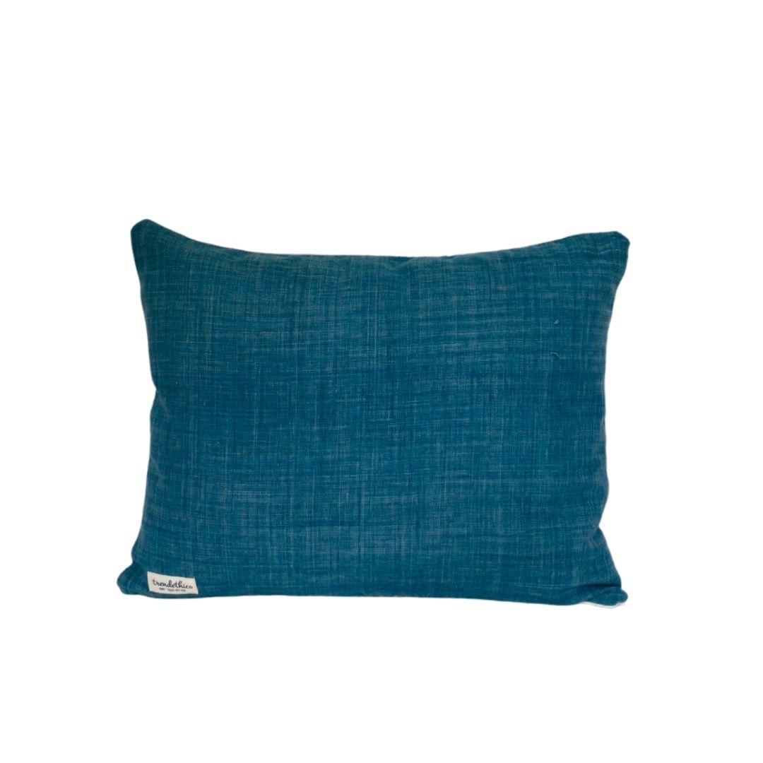 Coussin Dokmai bleu