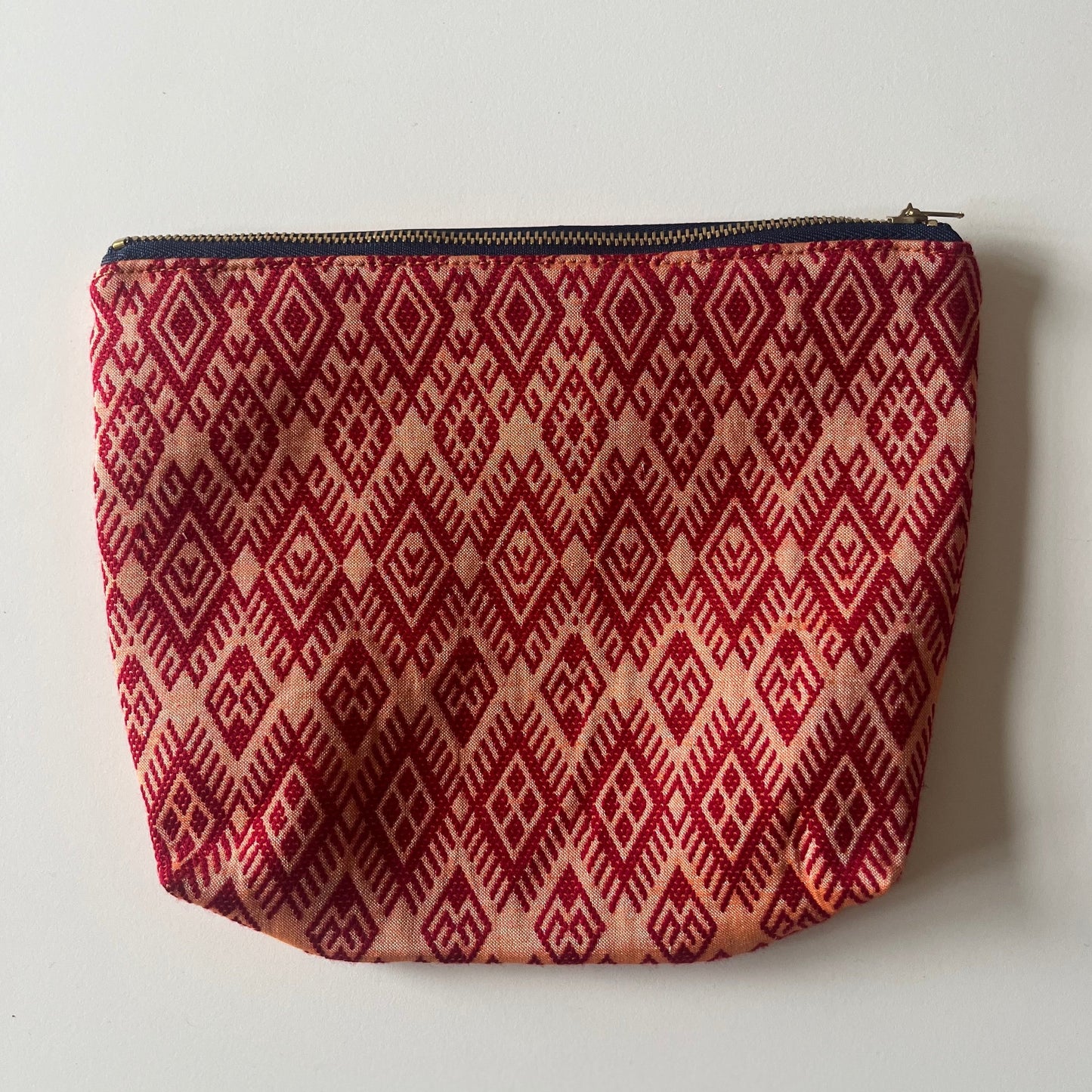 Pochette Kachin orange et rouge