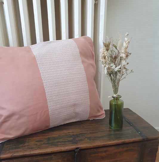 Coussin Ytia vieux rose